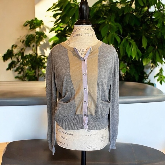 Simply Vera by Vera Wang Super soft and light cardigan button up Women’s size L - Picture 10 of 17